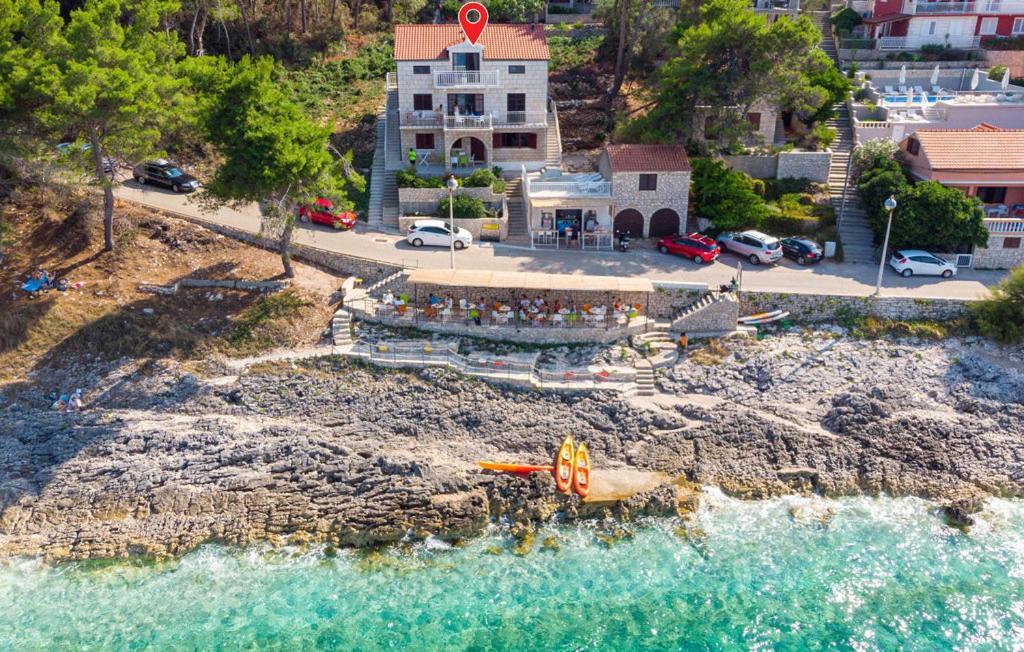 Beachfront Villa Tempera With Seaview Blato  Exterior photo